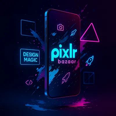 Creative branding and digital design project by Pixlr Bazaar